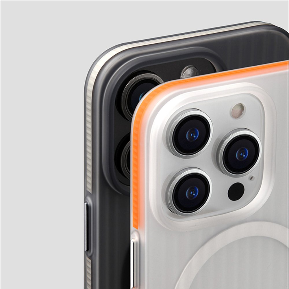 Smooth Corrugated Pattern MagSafe Case - iPhone