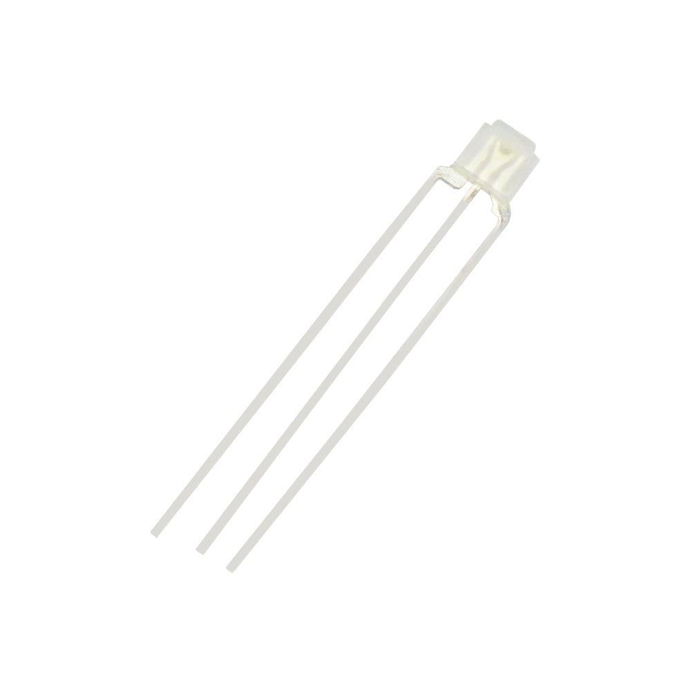 3.4x3.4x1.2mm White Clear Lens Flat Top LED