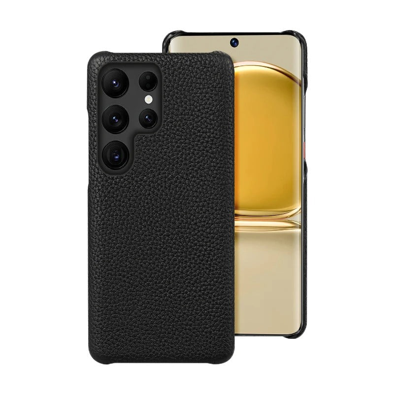 Authentic Glow Genuine Leather Case - Samsung
