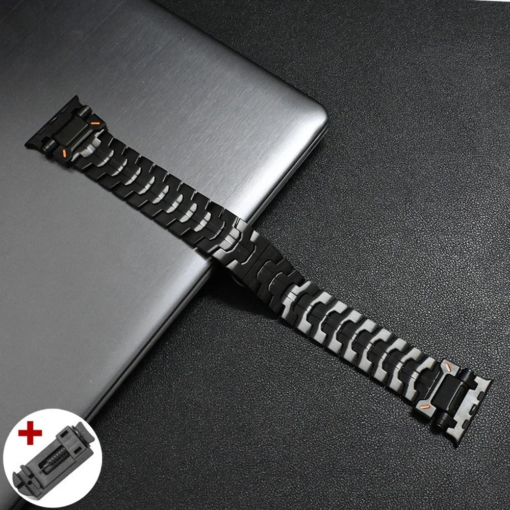 Titanium Sleek Metal Bracelet for Apple Watch Ultra