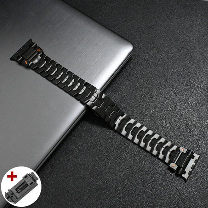 Titanium Sleek Metal Bracelet for Apple Watch Ultra