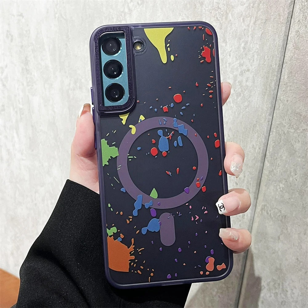 Graffiti Splash Artistry Color Pattern Case - Samsung