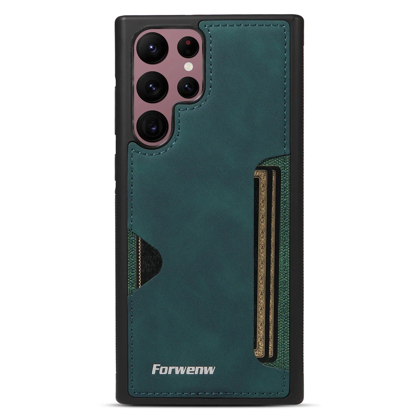Luxury Pro Wallet Flip Leather Case - Samsung