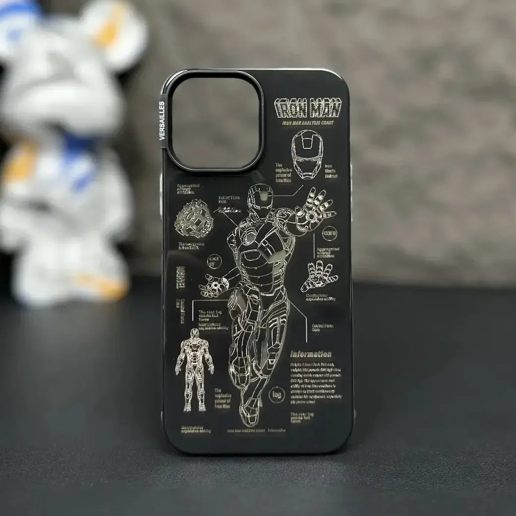 Urban Acrylic Illustration Fashion Case - iPhone