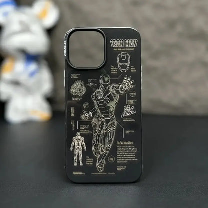 Urban Acrylic Illustration Fashion Case - iPhone
