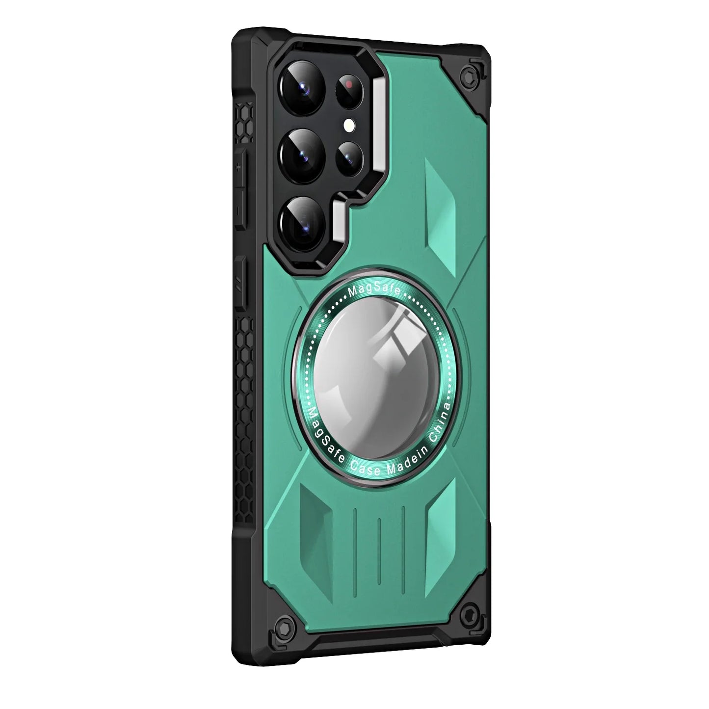 Armor Rugged Metal Ring Kickstand Case - Samsung