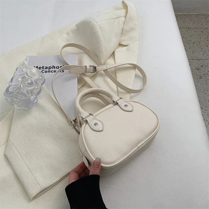 Adorable PU Leather Shell Bag