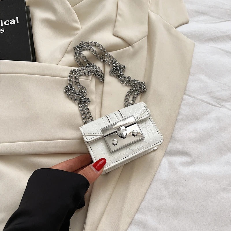Lavish Petite Crossbody Chain Bag
