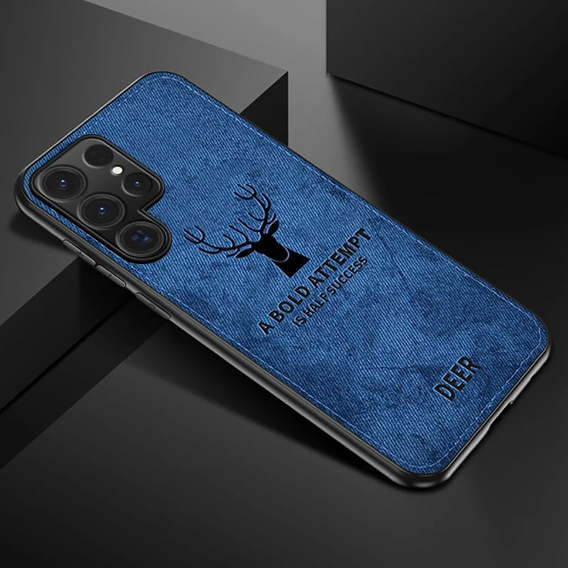Deer Pattern Inspirational Soft Case - Samsung