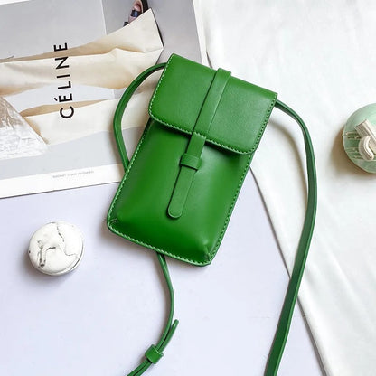 Chic Flap Closure Crossbody Bag