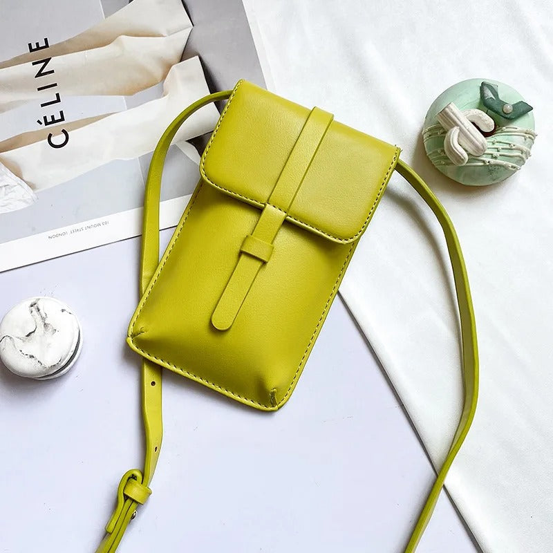 Chic Flap Closure Crossbody Bag