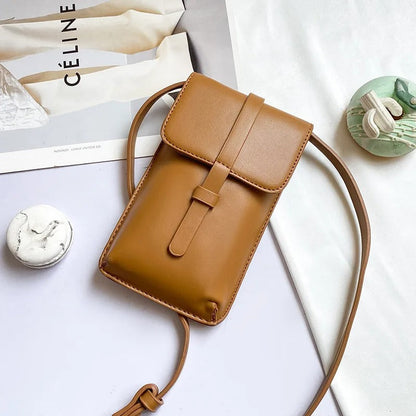 Chic Flap Closure Crossbody Bag