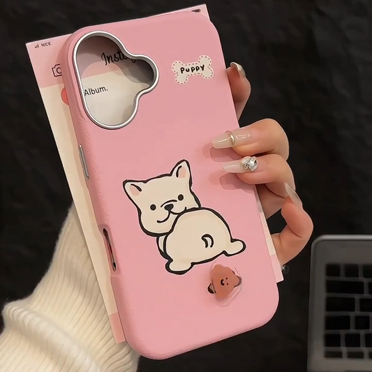 Cute Puppy Pink Case