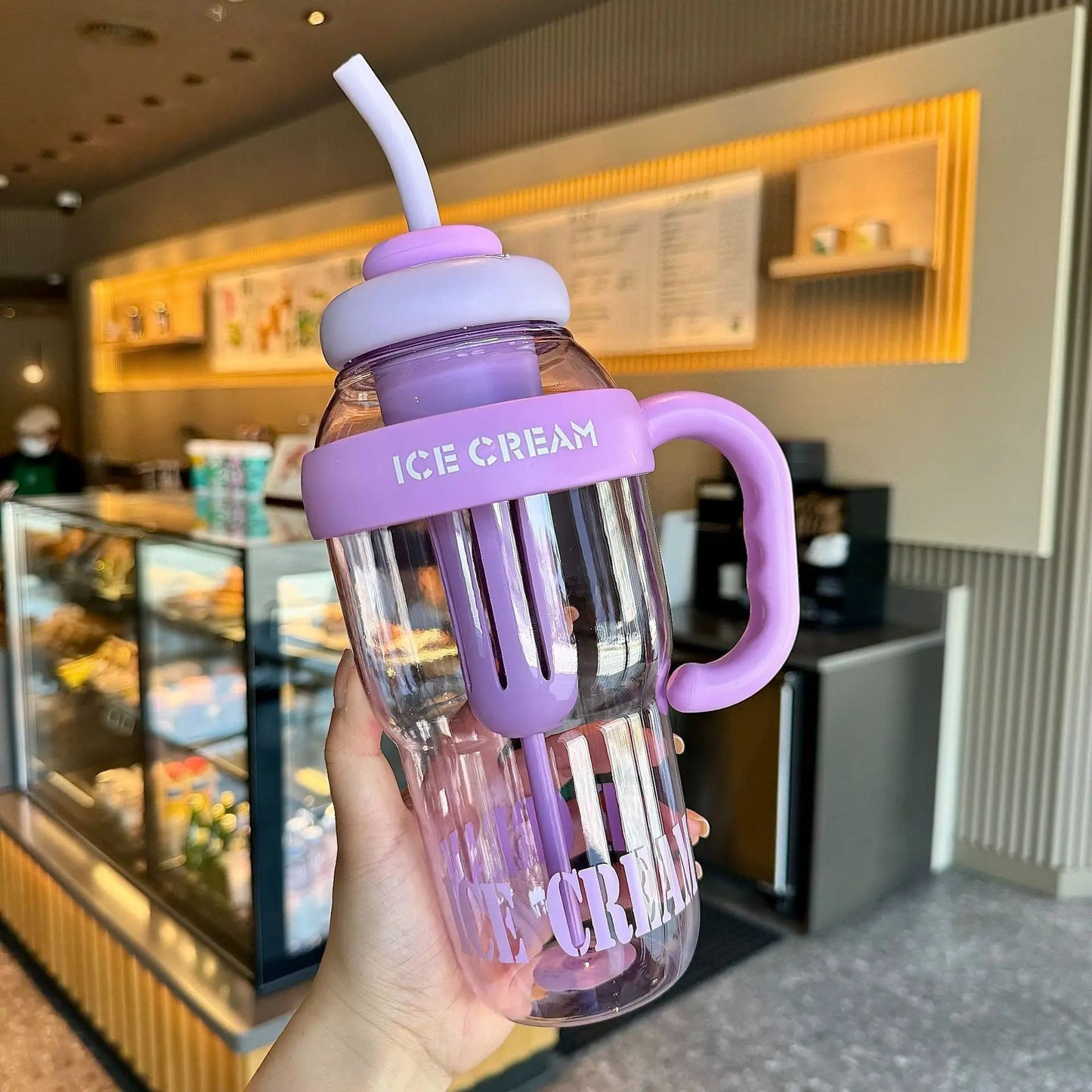 Icy Delight Tumbler with Handle
