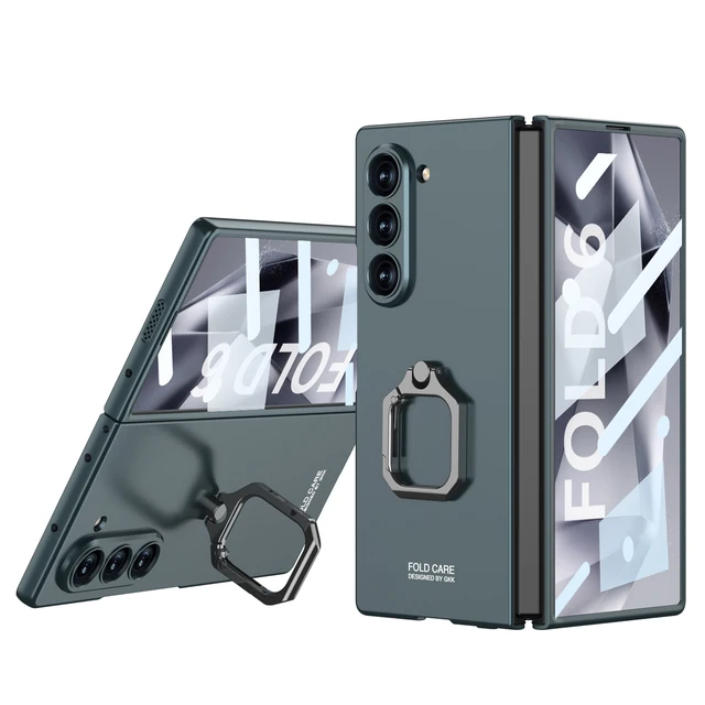 Galaxy Z Fold Series Refined Matte Ring Holder Case