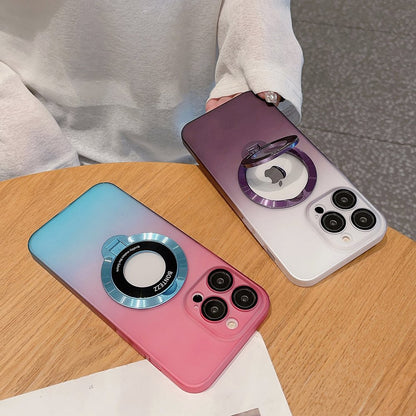 Dynamic Gradient Magnetic Bracket Case - iPhone
