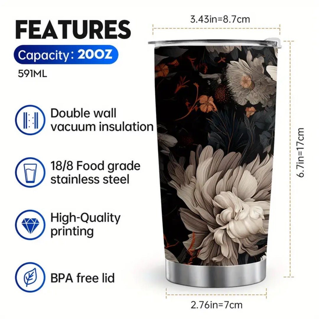 Enchanted Flora Stainless Mug
