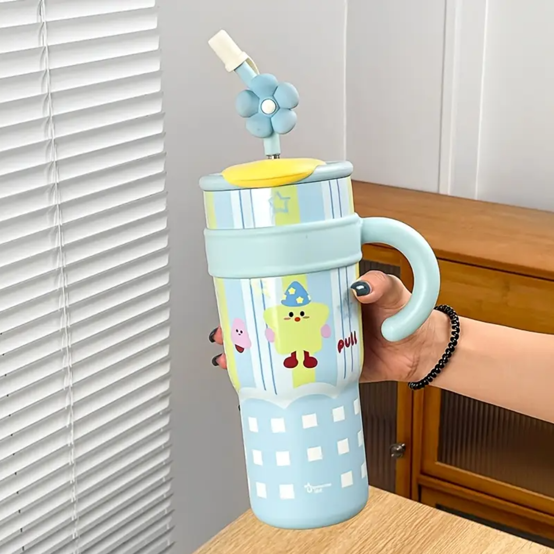 WhimsyCat MegaHydro Stainless Steel Tumbler