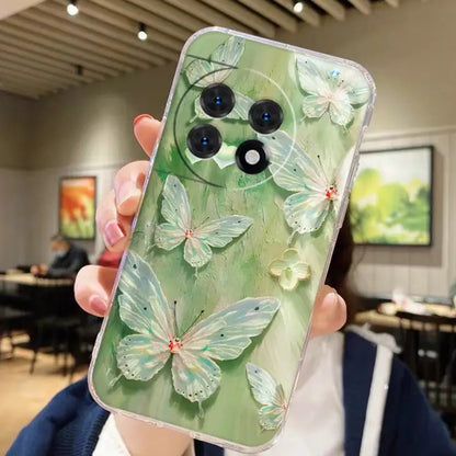 Whimsical Wings Clear Butterfly Case