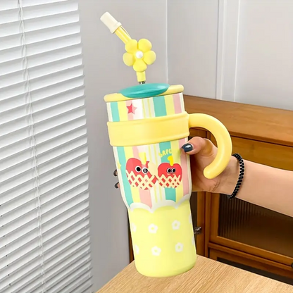 WhimsyCat MegaHydro Stainless Steel Tumbler