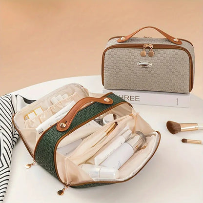 Stylish Woven Makeup Pouch