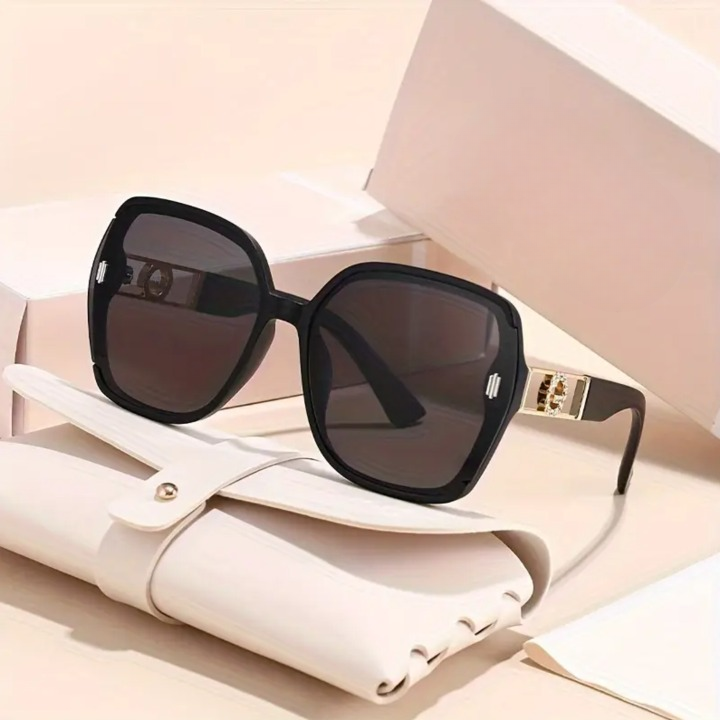 Vintage Square Rectangular Retro Eyewear