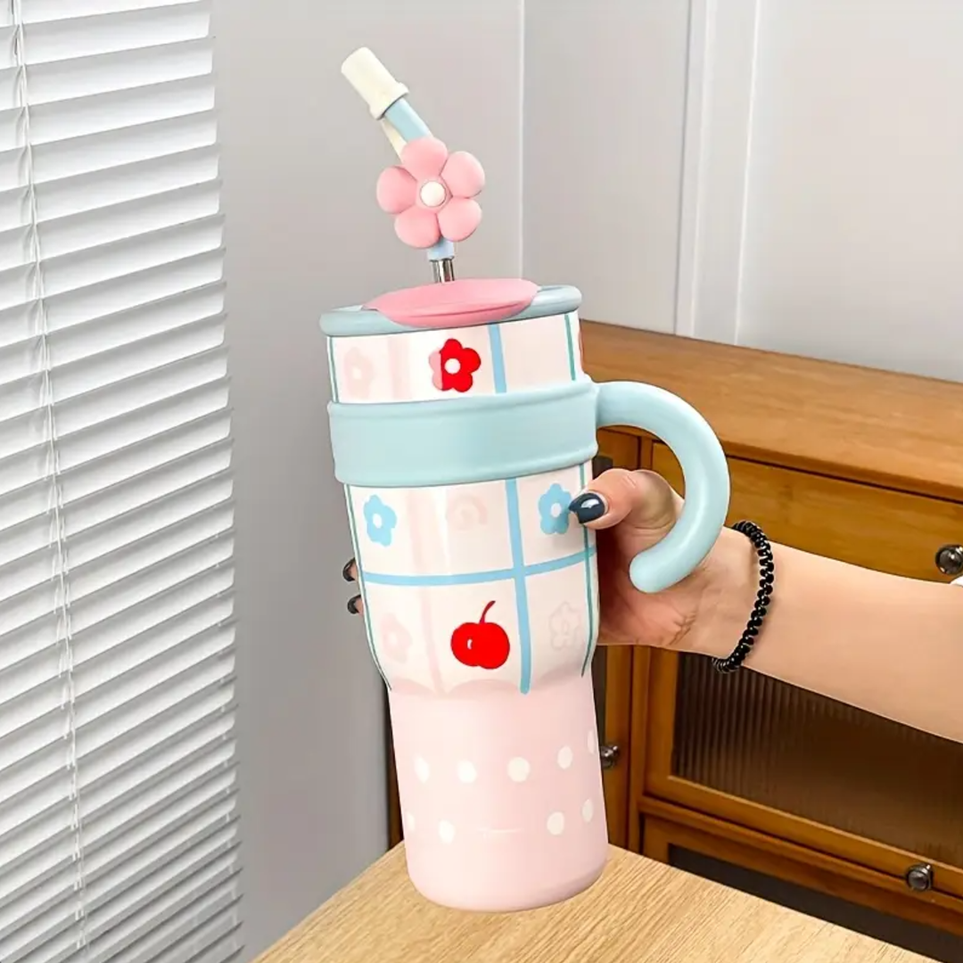 WhimsyCat MegaHydro Stainless Steel Tumbler