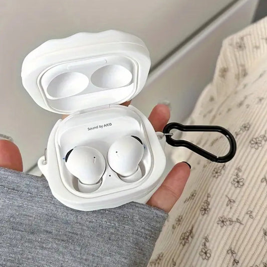 Spooky Smile Ghost Earbuds Case