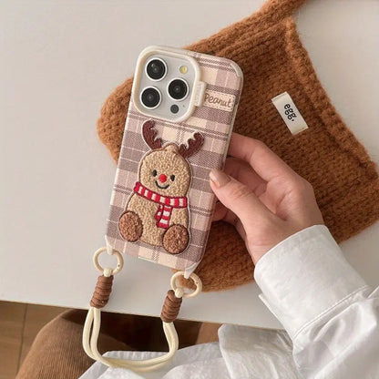 Embroidered Christmas Magic Case - iPhone