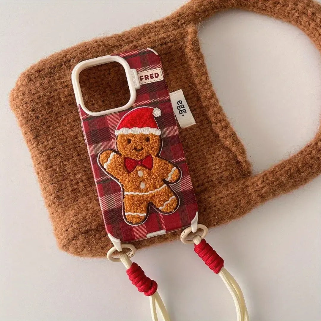 Embroidered Christmas Magic Case - iPhone
