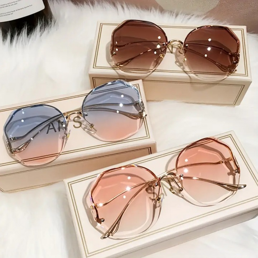 Irregular Cut-edge Luxury Eyewear