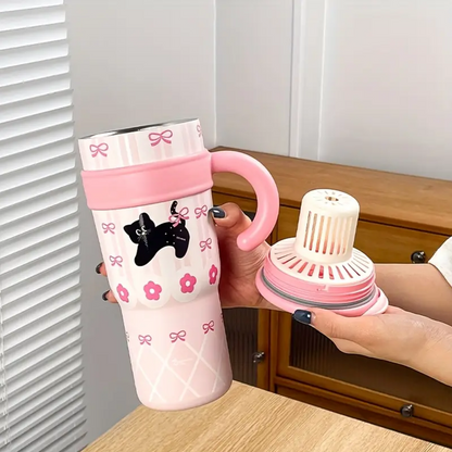 WhimsyCat MegaHydro Stainless Steel Tumbler