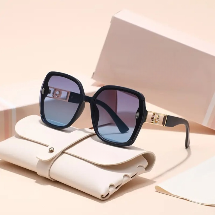 Vintage Square Rectangular Retro Eyewear