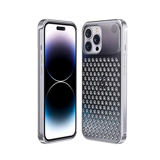 iPhone - Aero Mesh Metallic Hybrid Frameless Case