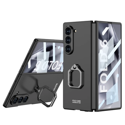 Galaxy Z Fold Series Refined Matte Ring Holder Case